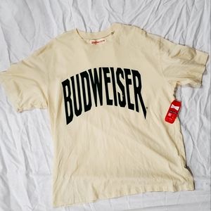 Pacsun x Budweiser Industry Graphic Tee Oversized Letters NWT